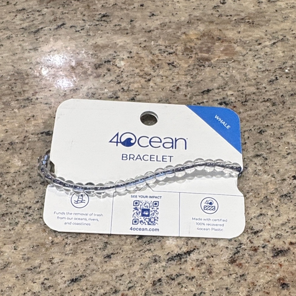 4ocean Silver Bracelet
